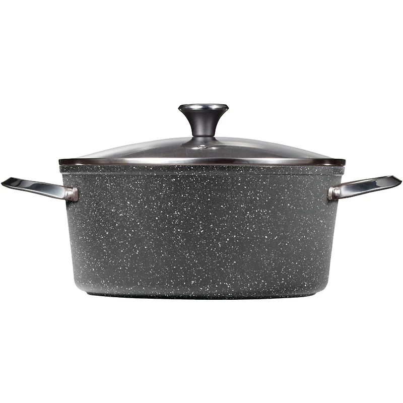 THE ROCK by Starfrit One Pot 7.2qt. Stock Pot with Lid