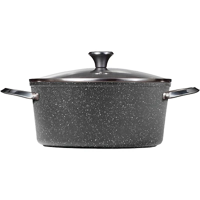 THE ROCK by Starfrit One Pot 7.2qt. Stock Pot with Lid