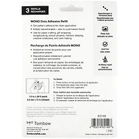 6 Packs: 3 ct. (18 total) Tombow Mono Dot Adhesive Tape Refills