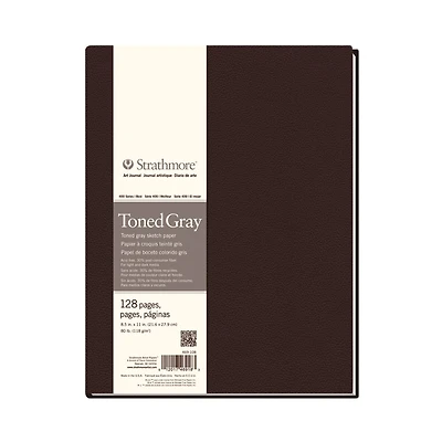 Strathmore® Hardcover Toned Gray Sketch Art Journal 