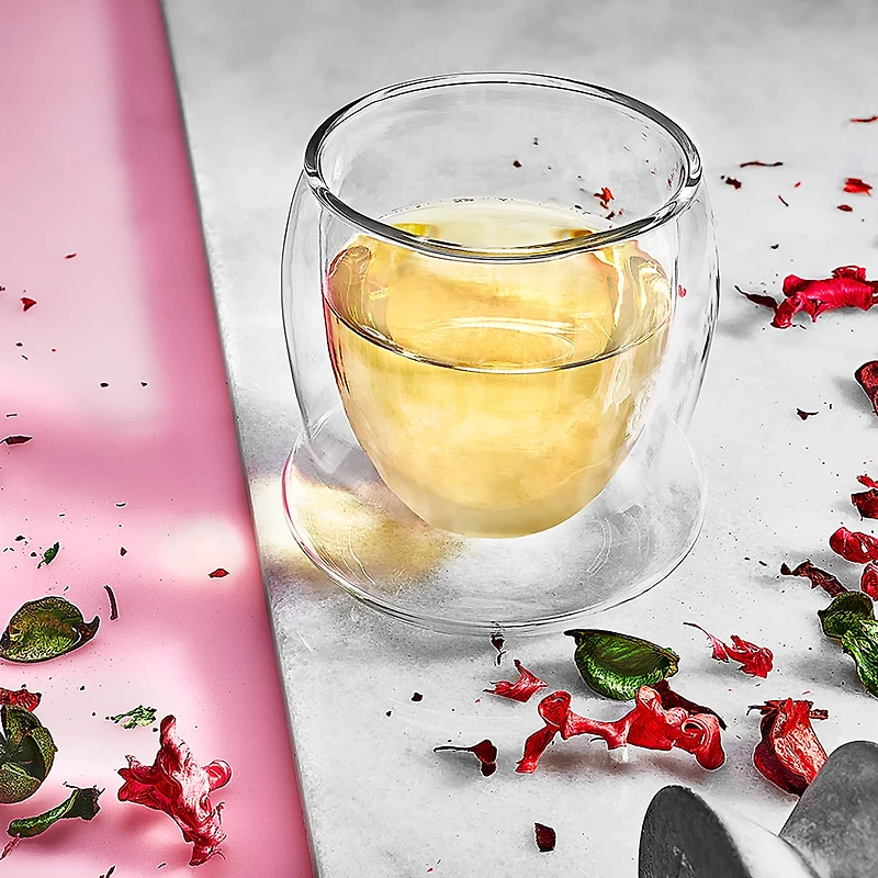 JoyJolt® Cosmo Double Walled Stemless Wine Glasses, 4ct.