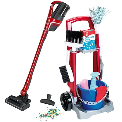 Theo Klein Cleaning Trolley with Miele® Triflex Vacuum Cleaner Playset