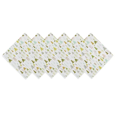 DII® Holiday Woods Printed Napkins, 6ct.