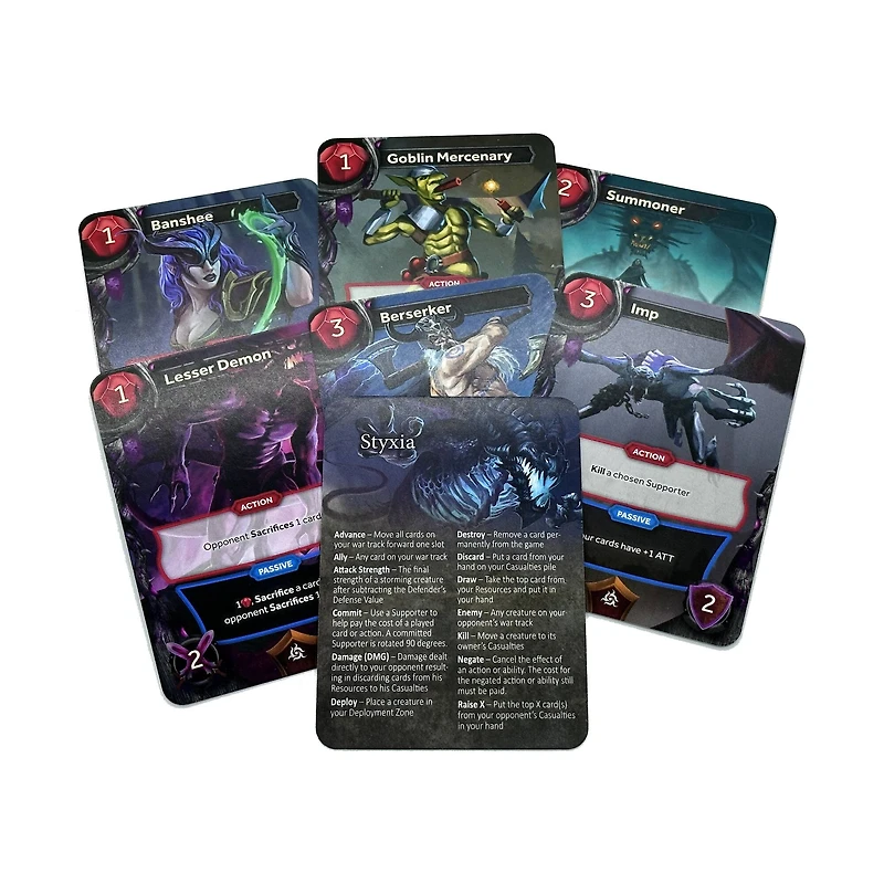 SiegeStorm: Styxia Faction Deck