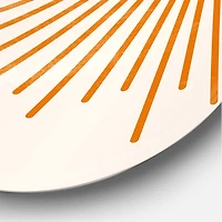 Designart - Orange Sun Print I