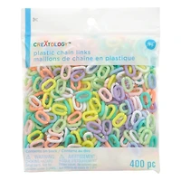 Pastel Plastic Chain Links by Creatology™, 400ct.