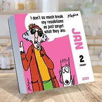 2026 Maxine Daily Desktop Calendar