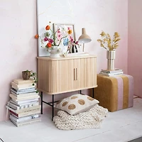 Hello Honey® 16" Nude Metal Articulating Table Lamp