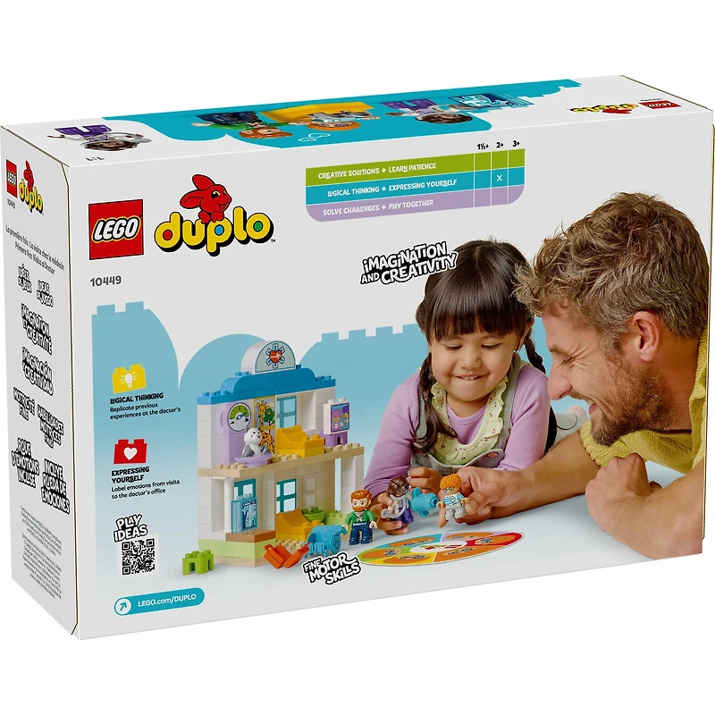 LEGO® DUPLO® Town First Time: Visit with the Doctor 10449