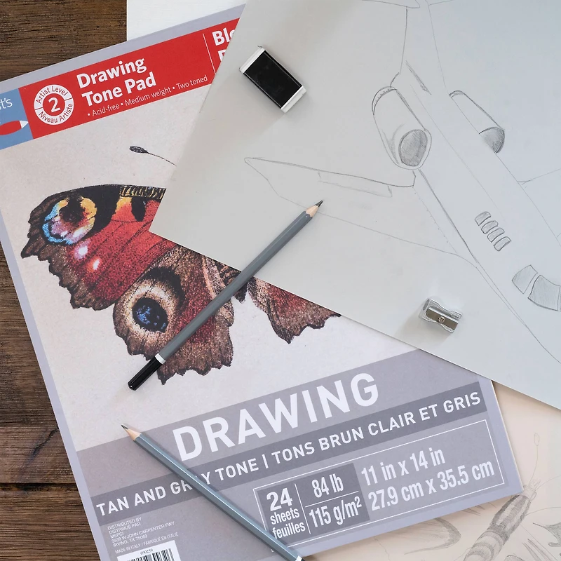 Tan & Gray Tone Drawing Pad by Artist's Loft