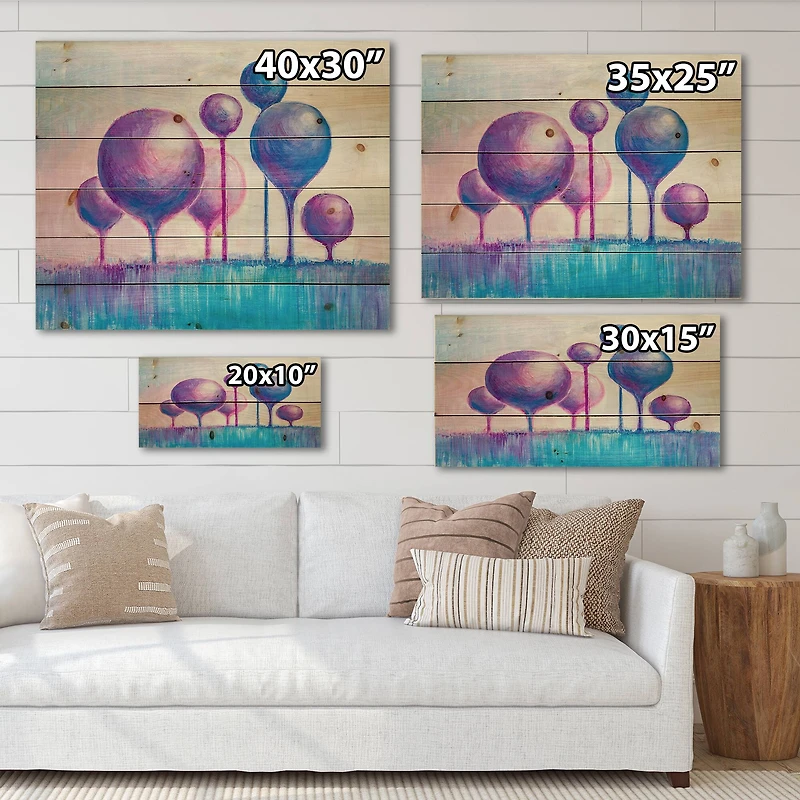 Designart - Colourful Ornamental Trees I