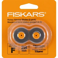 Fiskars® Rotary Trimmer Titanium Blades, 28mm
