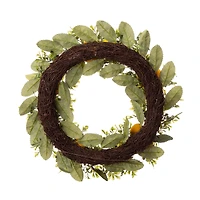 Glitzhome® 22'' Lemon Wreath