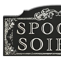 11" Spooky Soirée Block Tabletop Décor by Ashland®