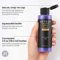 Arteza® Iridescent Pouring Acrylic Mystic Tones Paint Set