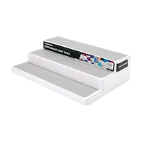 madesmart® White & Gray Expandable Craft Shelf