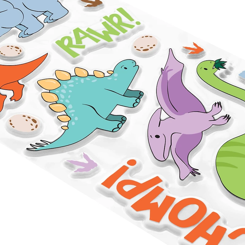 Dino Puffy Stickers by Recollections™