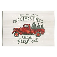 Stupell Industries Local Fresh Cut Christmas Trees Wall Plaque Art