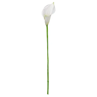 28" White Calla Lily Stem by Ashland®