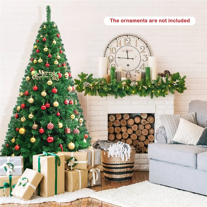 Costway 7ft. Unlit Artificial Christmas Tree