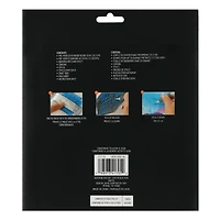 8" Boo Cat Round Wood Plaque Diamond Art Kit by Make Market®