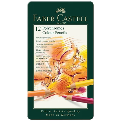 Faber-Castell Polychromos 12 Color Pencil Set