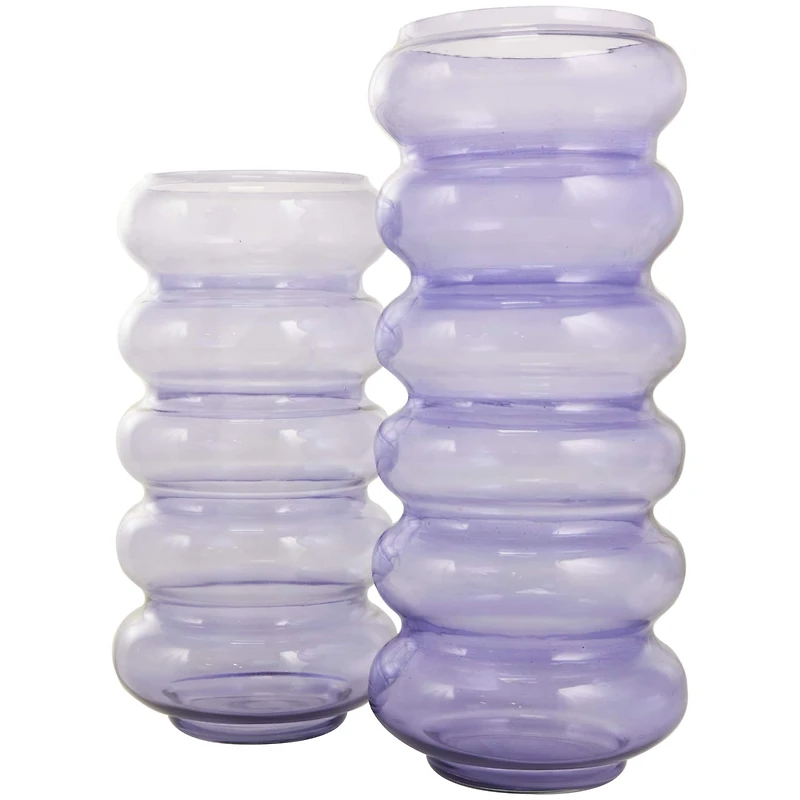 Glass Bubble Vase Set