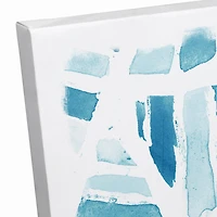 Seaside Abstract  16" x 16" Canvas Wall Art