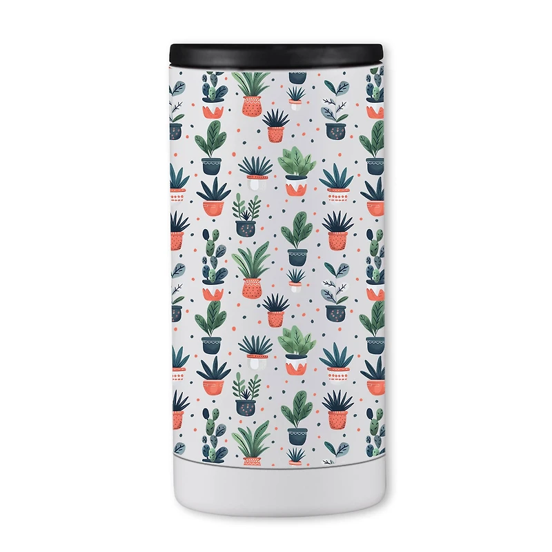Houseplant Pattern 12oz. Koozie