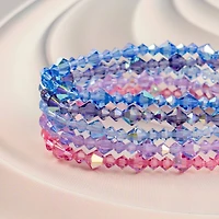 Preciosa Glass Crystal Bicone Beads