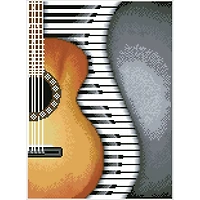 Diamond Dotz® Intermediate Classical Jazz Pre-Framed Diamond Painting Kit