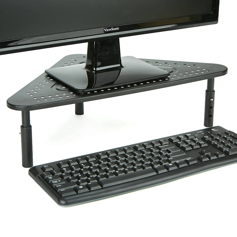 Mind Reader Triangle Adjustable Monitor Stand