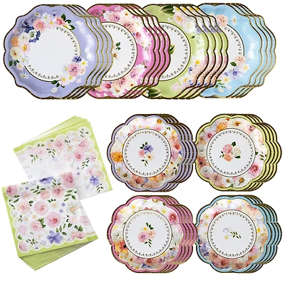 Kate Aspen® Tea Time Party 62-Piece Party Tableware Set