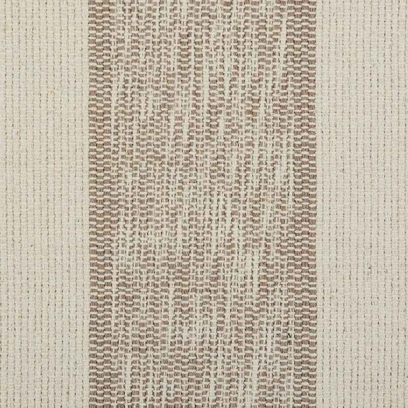 DII® Brown Variegated Stripe Recycled Yarn Rug Set, 2ft. x 3ft.