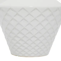 White Porcelain Modern Vase Set