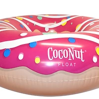 CocoNut Float 4ft. Pink Sprinkled & Glazed Donut Pool Float