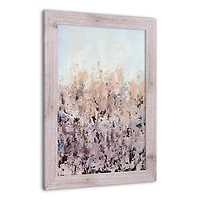 Blush Paint 16" x 24" Western White Framed Print