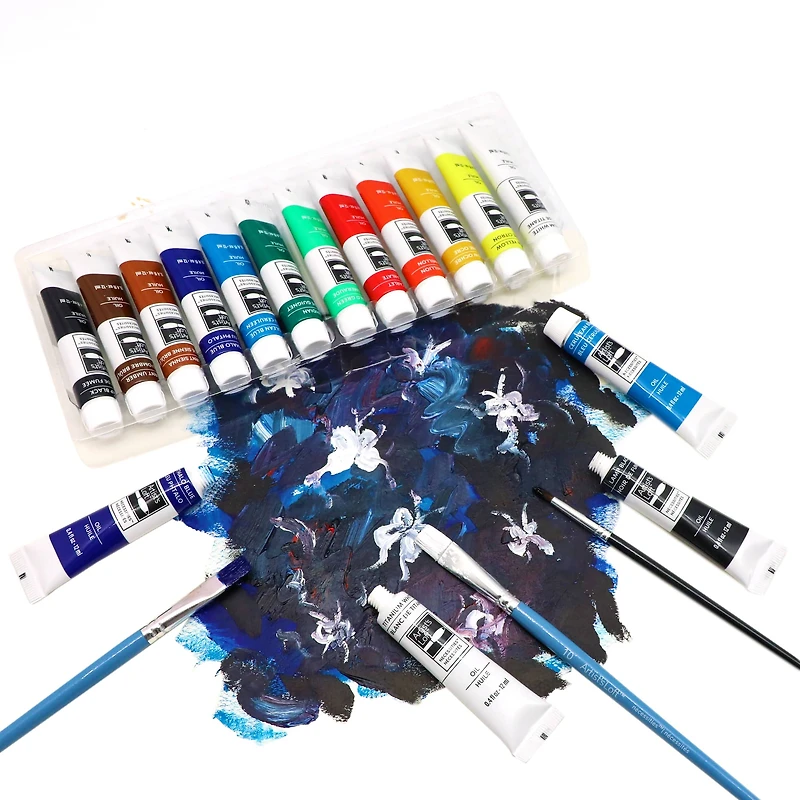 12 Packs: 12ct. (144 total) Oil Paints by Artist's Loft™ Necessities™