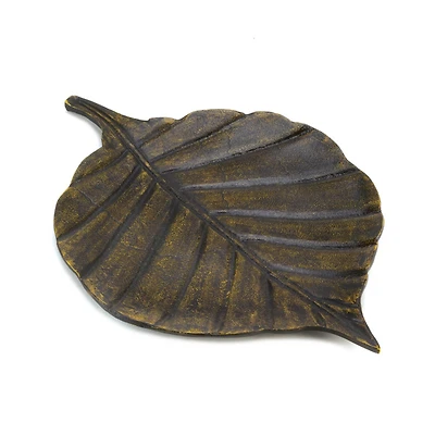 Avery Leaf Decorative Tray 16" x 11" x 1