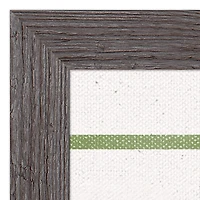 He Is Risen Green Stripes 1 16" x 20" Western Gray Framed Print