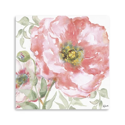 Poppy Romance II Canvas Giclee