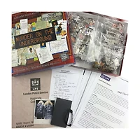 Murder Mystery Party Case Files Puzzles - Murder on the Underground: 1000 Pcs