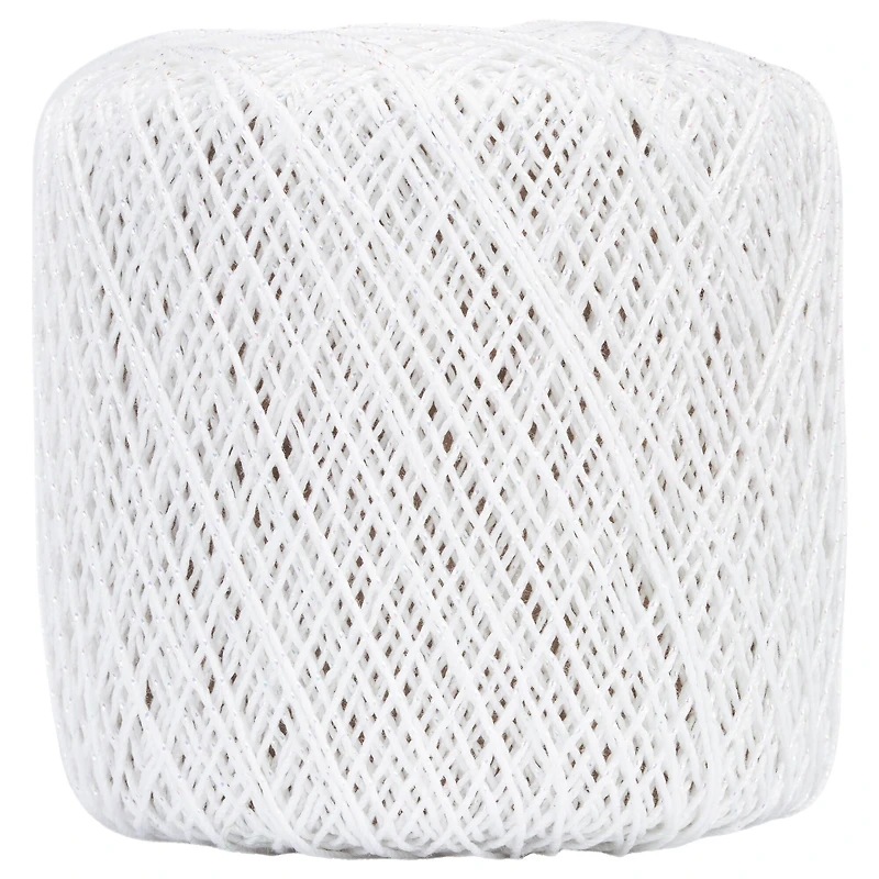 Aunt Lydia's® Metallic Cotton Crochet Thread