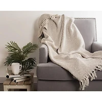 DII® Stone Urban Chevron Throw