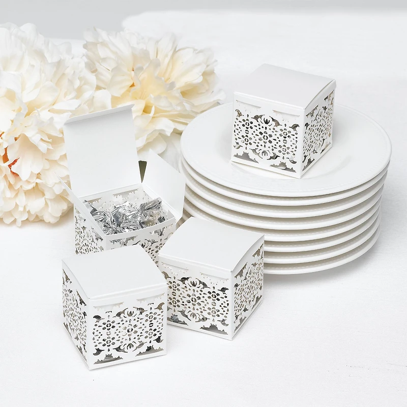 Hortense B. Hewitt Co. Lace Laser Cut Favor Box