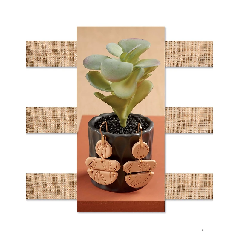 Leisure Arts® Clay Jewelry Book