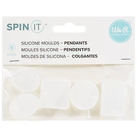 We R Memory Keepers® Spin It™ Silicone Pendant Molds, 5ct