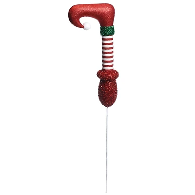 29" Red & White Elf Leg Stem by Ashland®