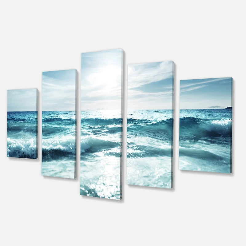 Designart - Seychelles Beach at Sunset