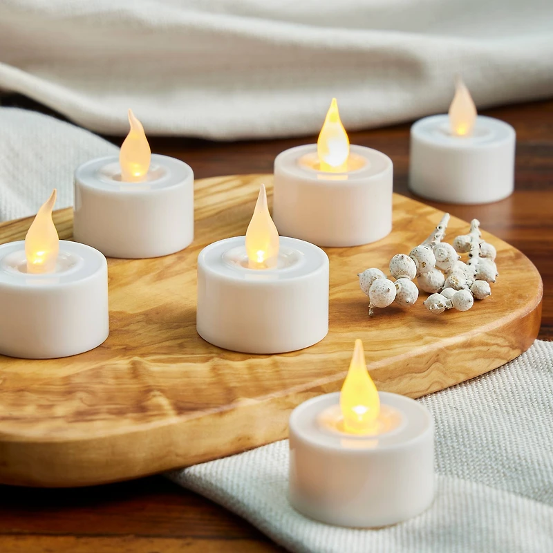 24 Packs: 6 ct. (144 total) Basic Elements™ LED Tea Lights Multipack by Ashland®
